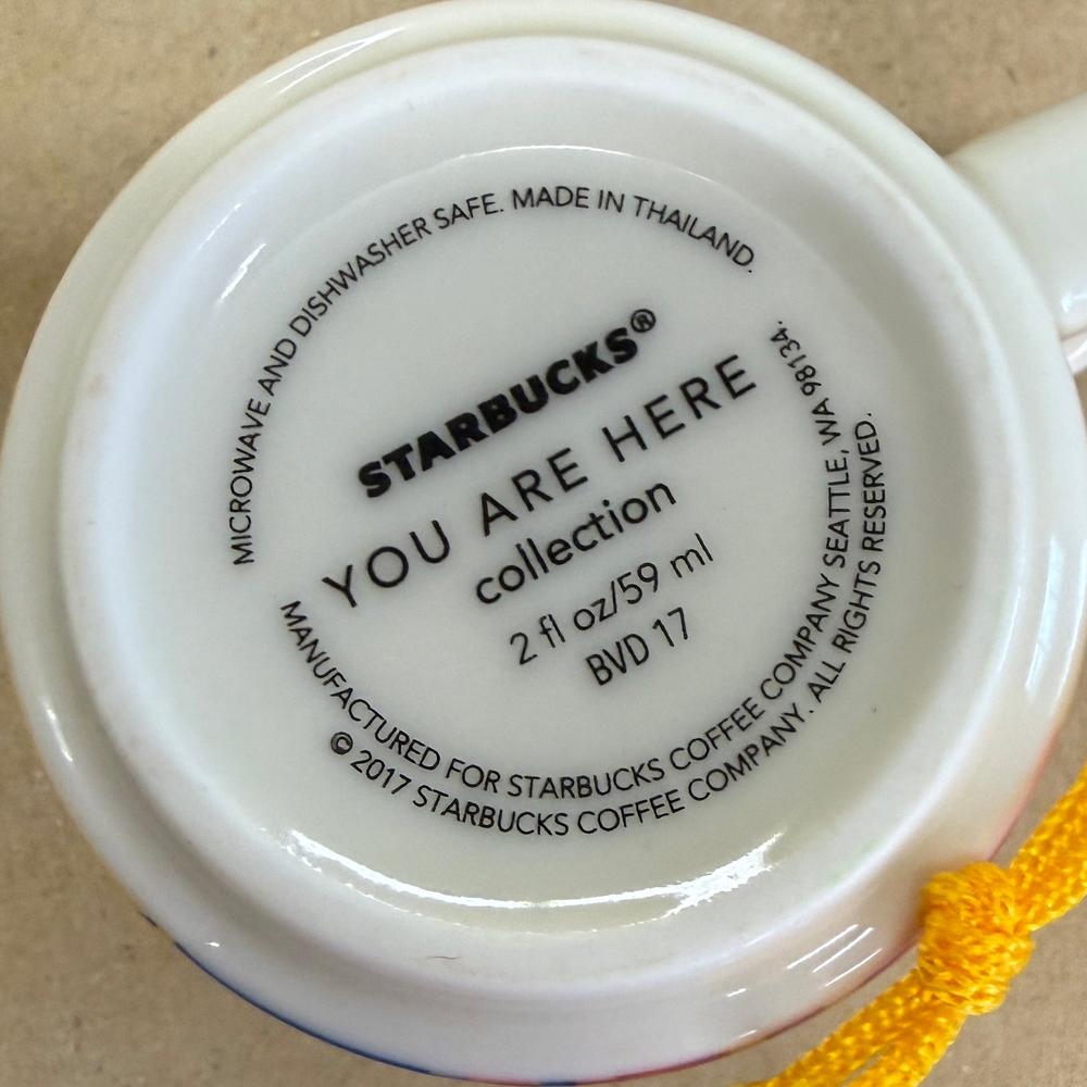 Starbucks You Are Here Florida Ornament Mug NIB-2017