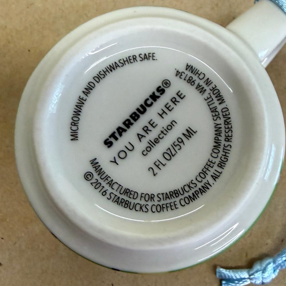 Starbucks You Are Here Denver Ornament Mug NIB-2016