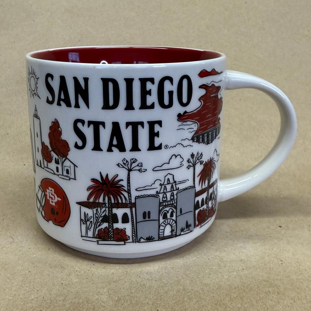 Starbucks Been There San Diego State Mug NIB-2021