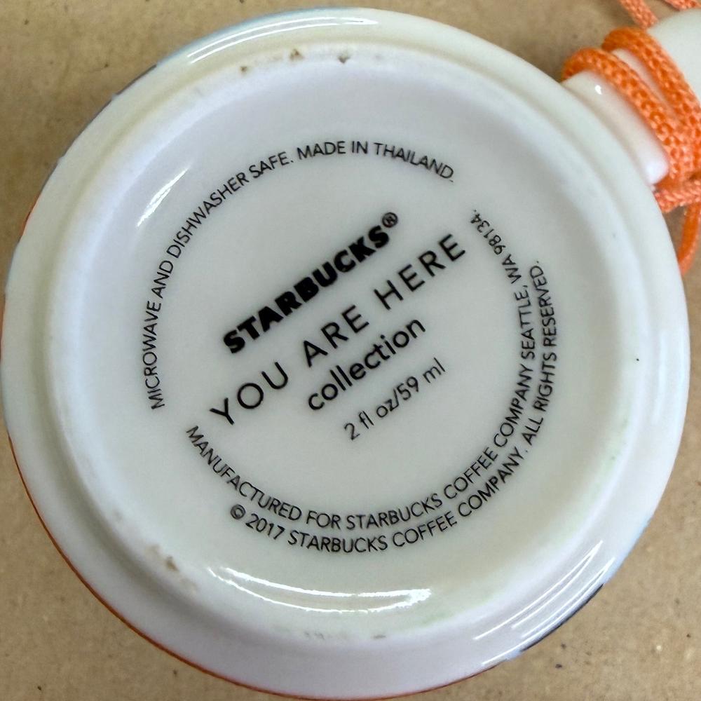 Starbucks You Are Here Chicago Ornament Mug NIB-2017