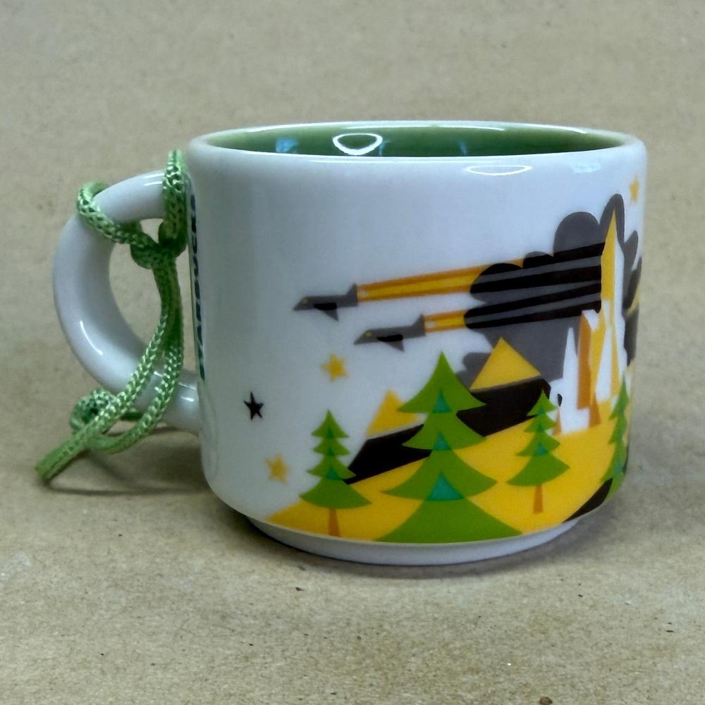 Starbucks You Are Here Colorado Ornament Mug NIB-2016