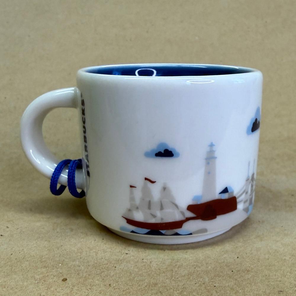Starbucks You Are Here Boston Ornament Mug NIB-2017