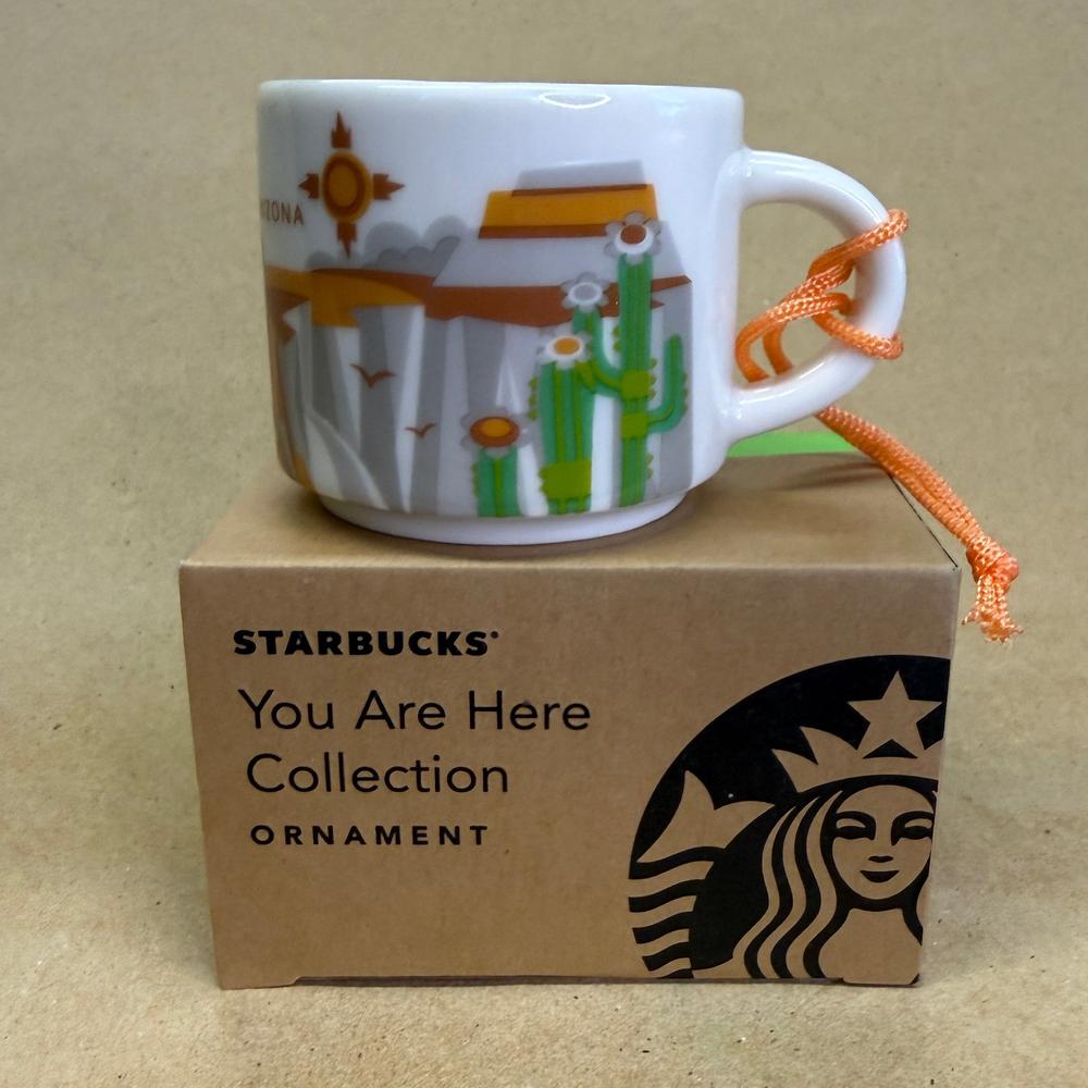 Starbucks You Are Here Arizona Ornament Mug NIB-2017