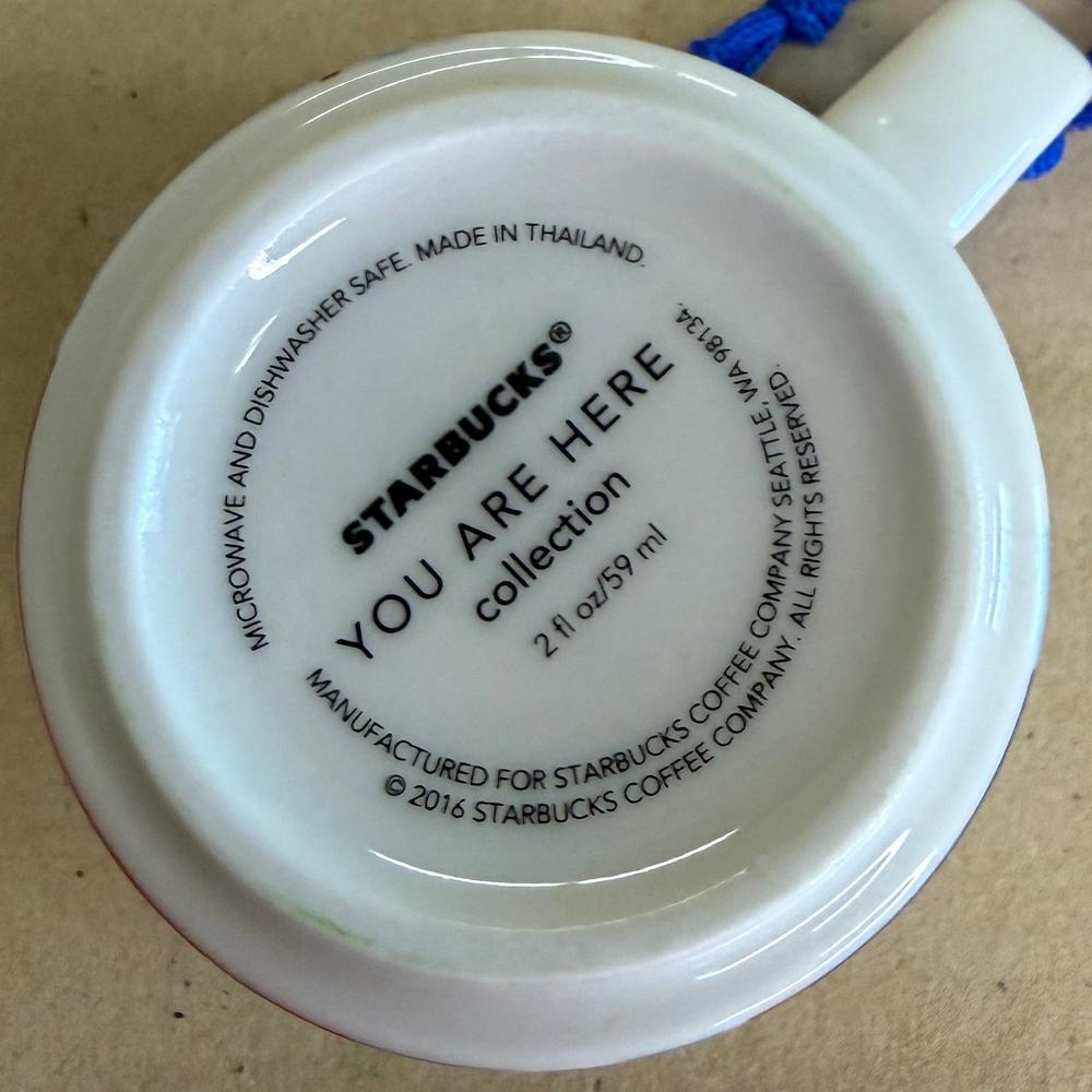 Starbucks You Are Here Virginia Ornament Mug NIB-2016