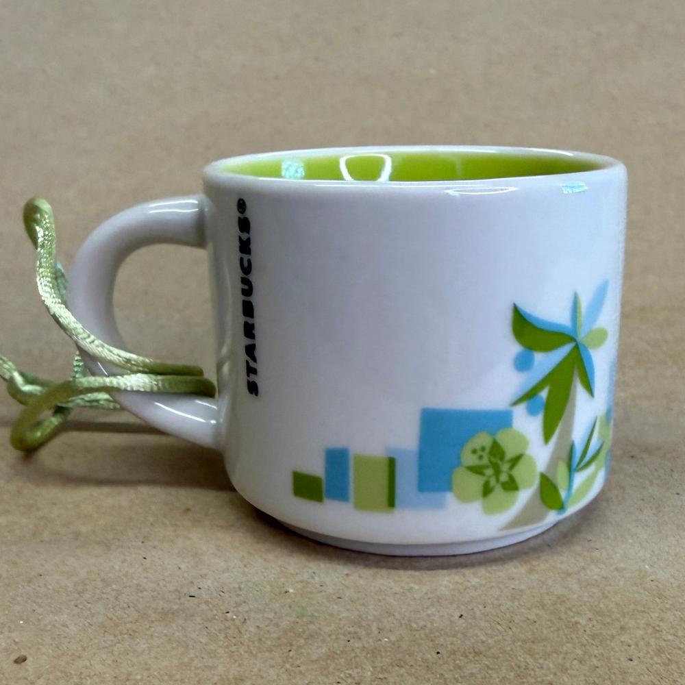 Starbucks You Are Here Waikiki Ornament Mug NIB-2016