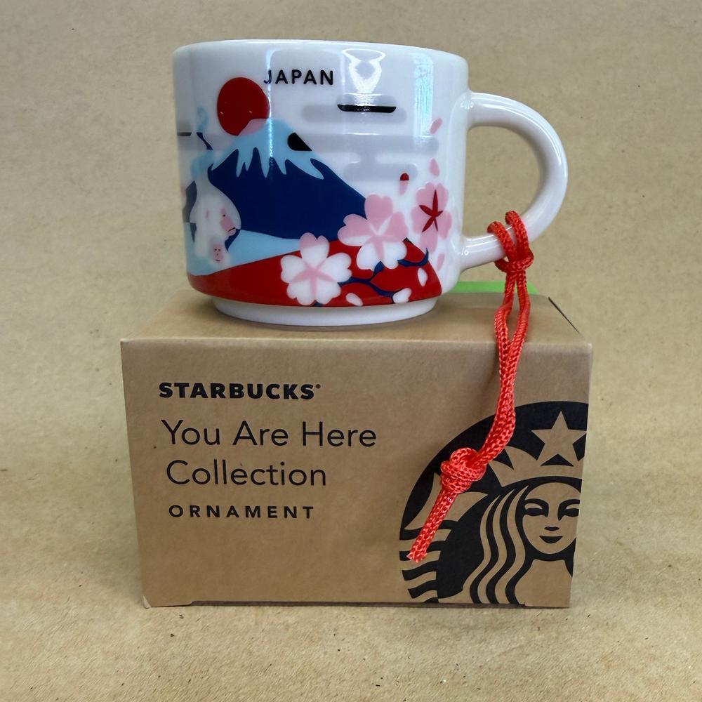 Starbucks You Are Here Japan Ornament Mug NIB-2018