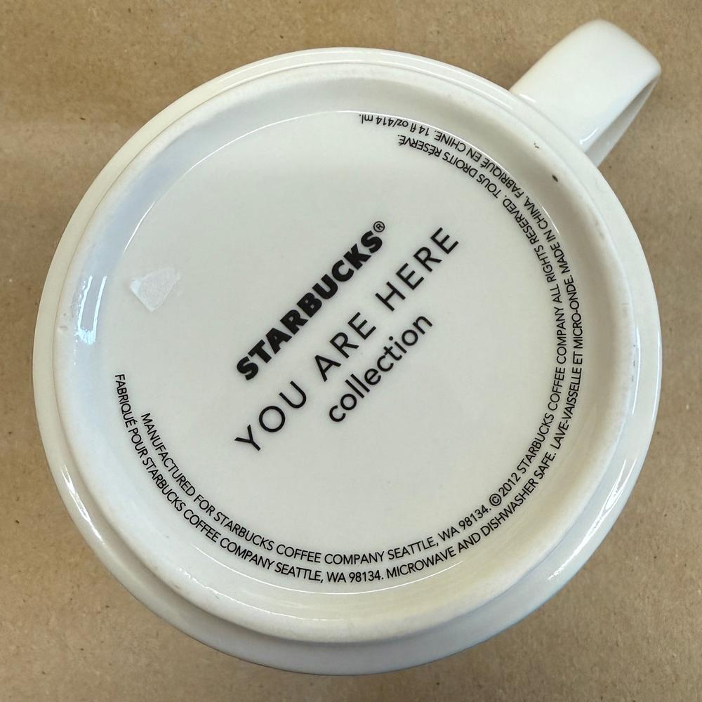 Starbucks You Are Here Series Pike Place Market Mug NIB-2012