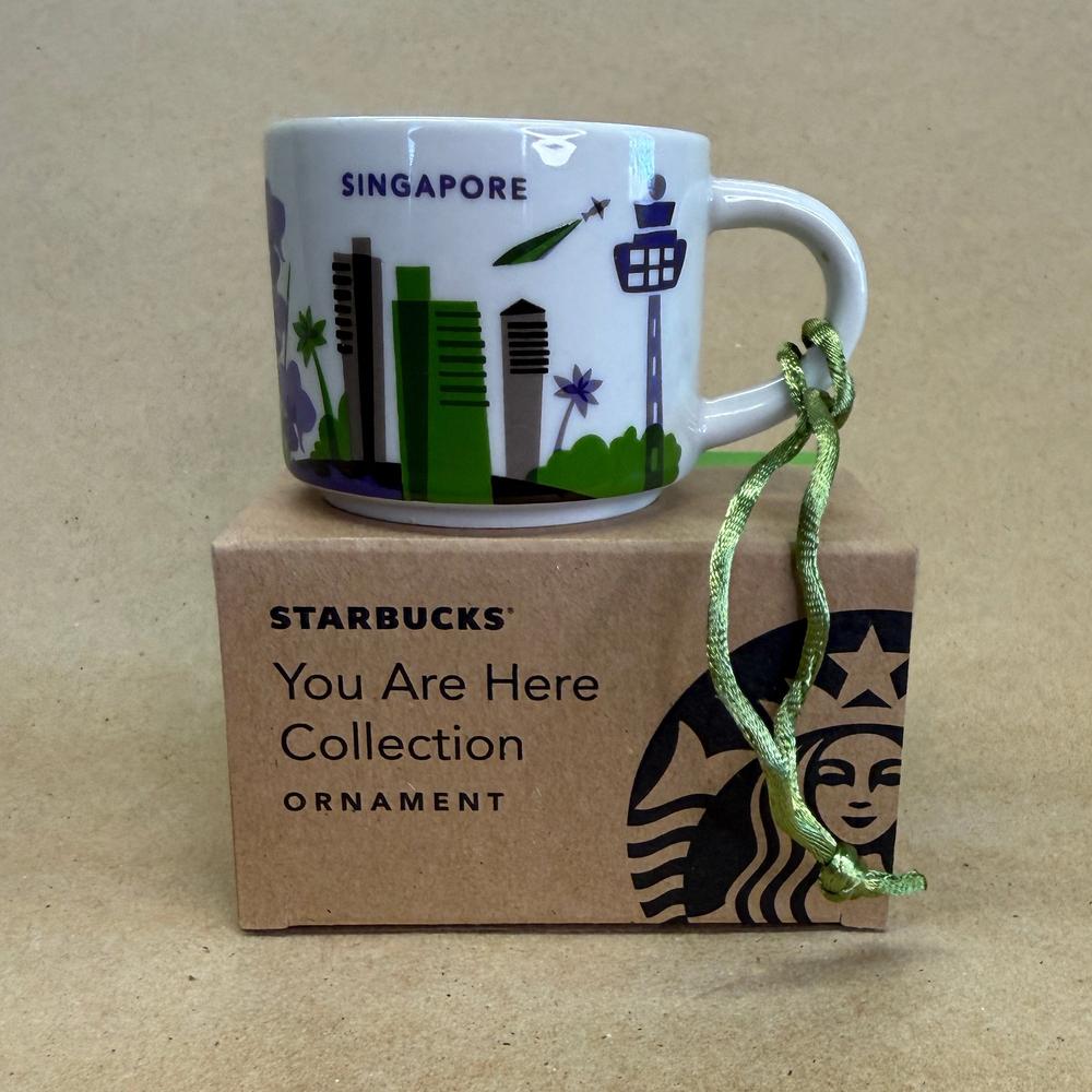 Starbucks You Are Here Singapore Ornament Mug NIB-2016