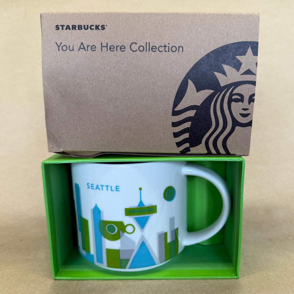 Starbucks You Are Here Series Seattle Mug NIB-2012