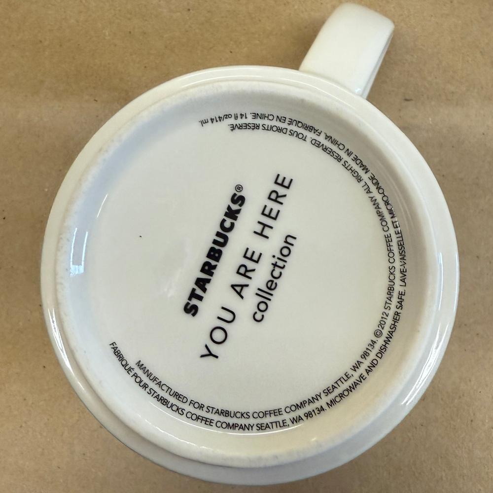 Starbucks You Are Here Series Seattle Mug NIB-2012
