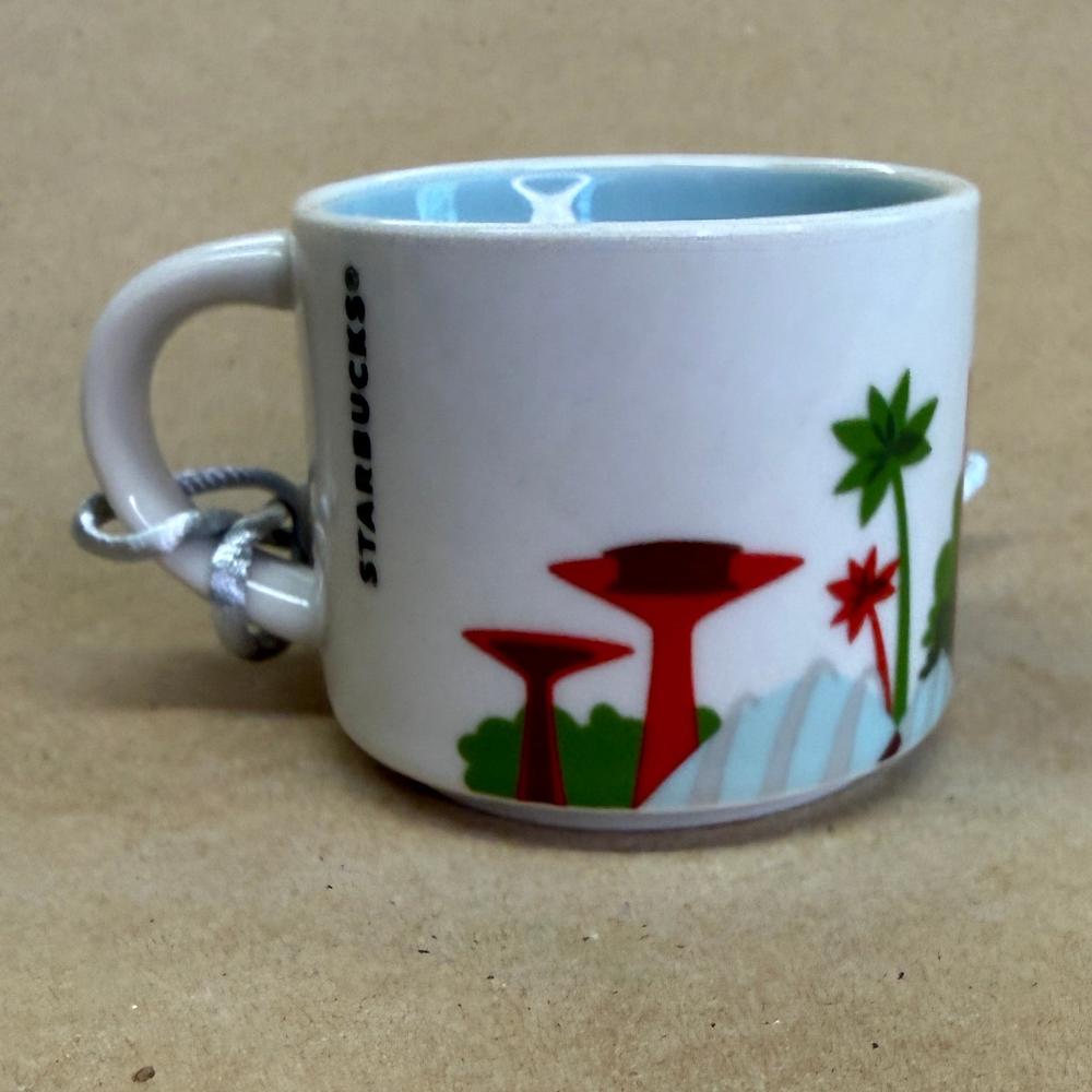 Starbucks You Are Here Singapore Red Ornament Mug NIB-2016