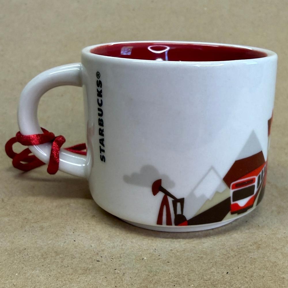 Starbucks You Are Here Calgary Ornament Mug NIB-2016
