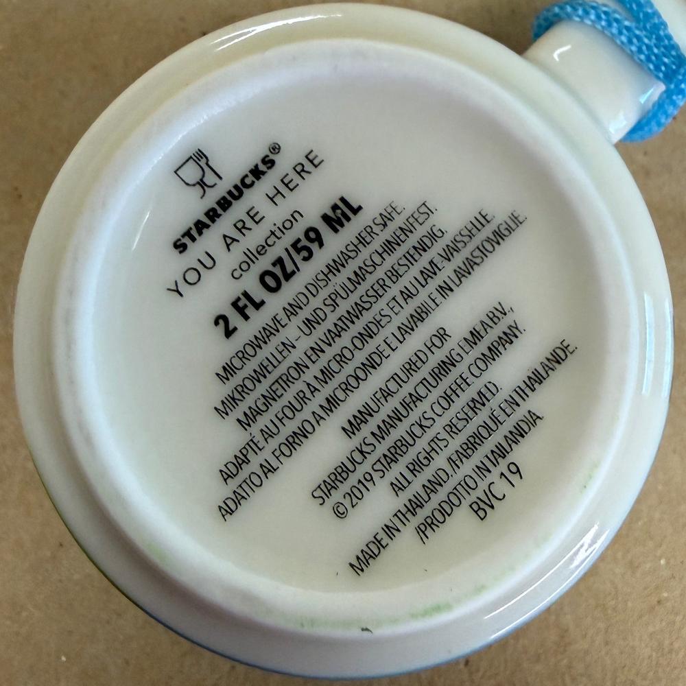 Starbucks You Are Here Switzerland Ornament Mug NIB-2019