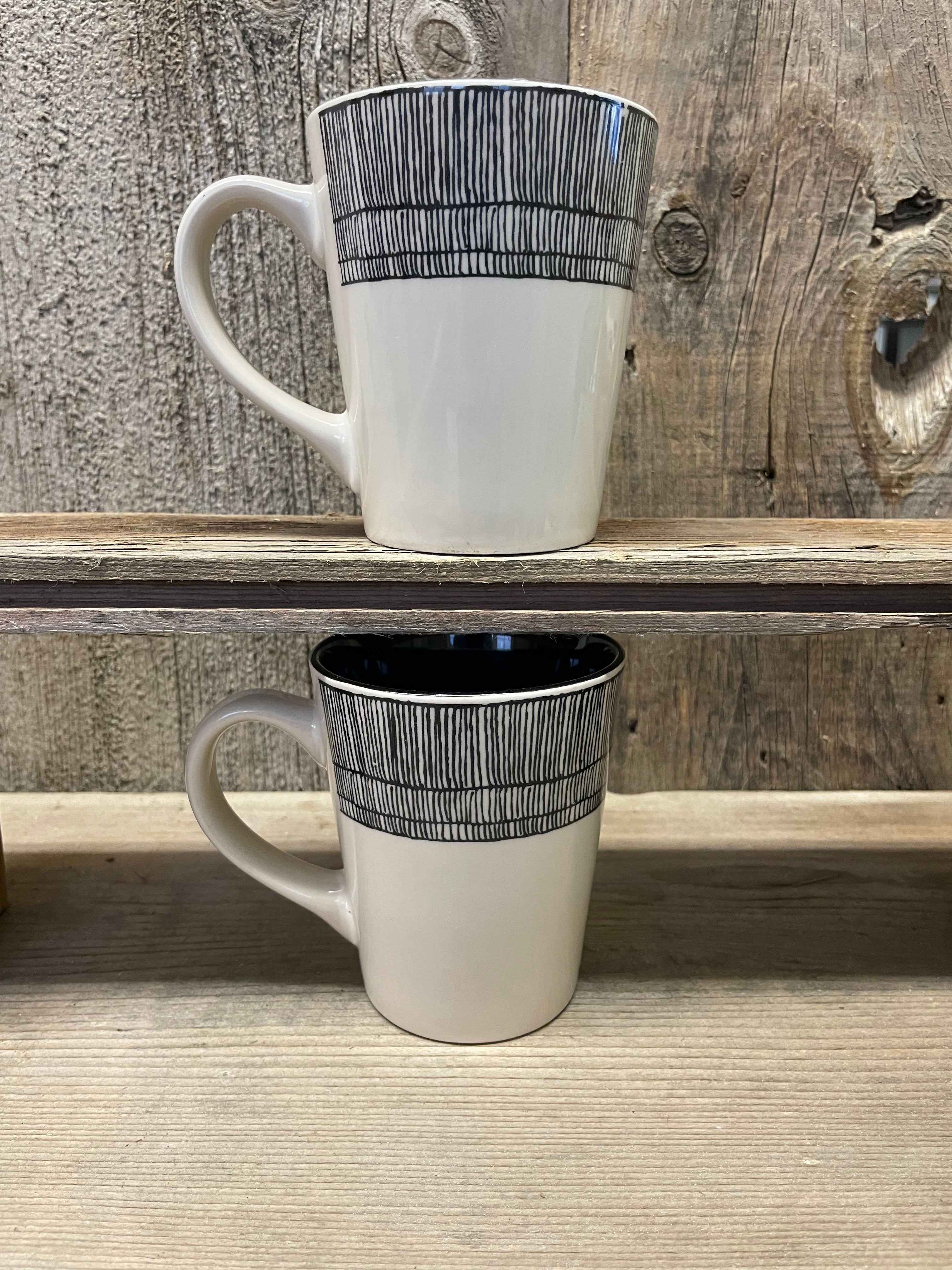Pfaltzgraff Gramercy Mugs-Pair