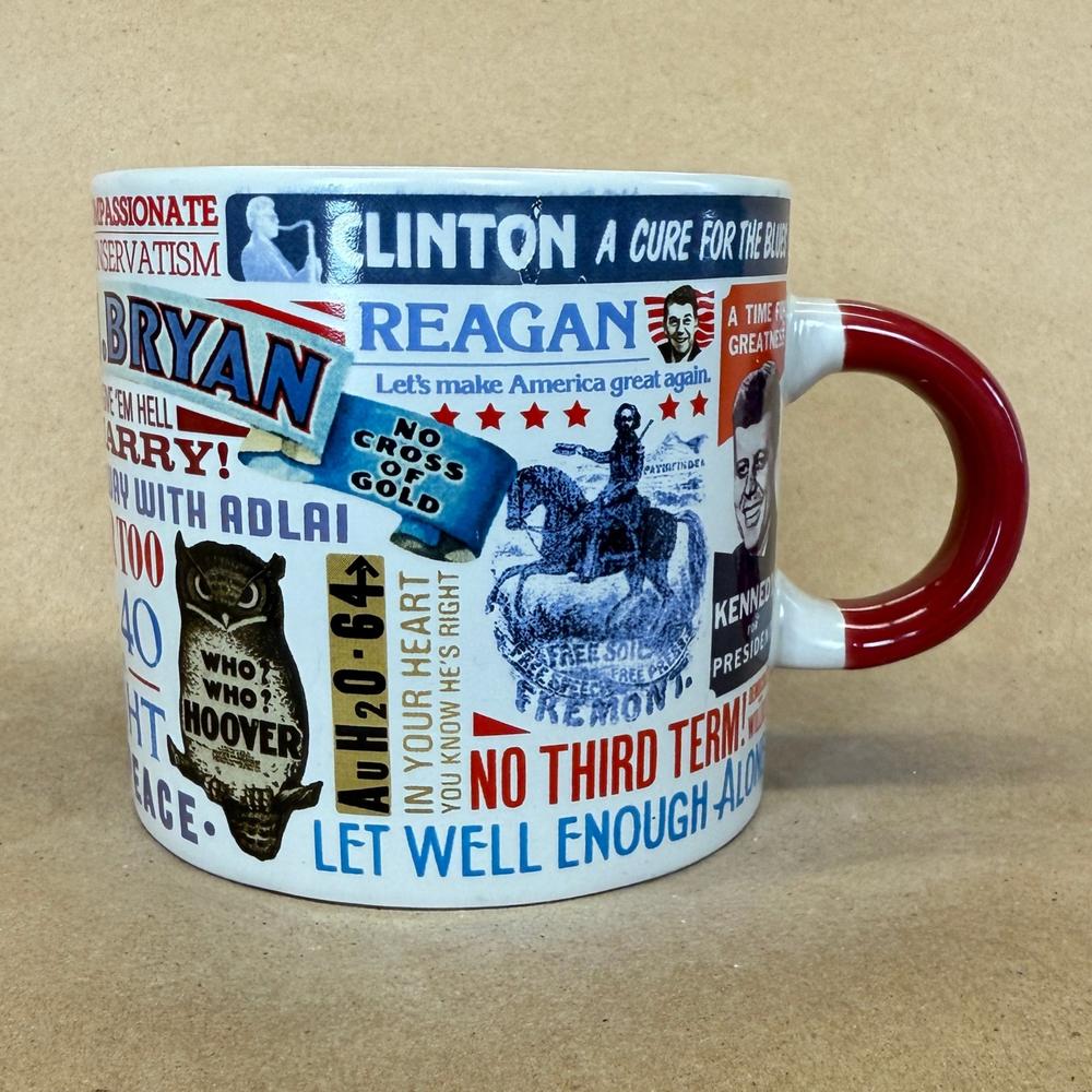 The Unemployed Philosophers Guild Presidental Slogans Mug-2007