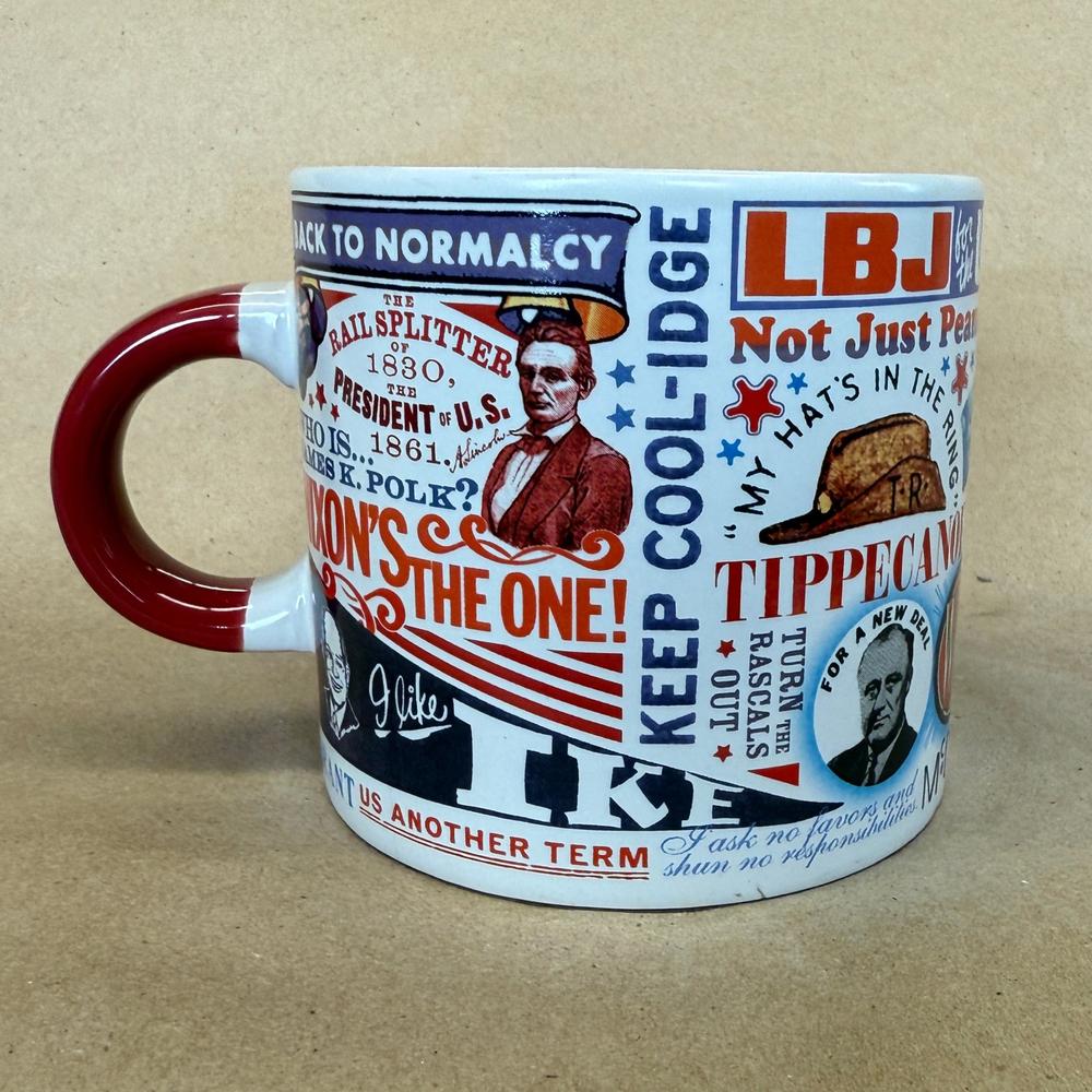 The Unemployed Philosophers Guild Presidental Slogans Mug-2007