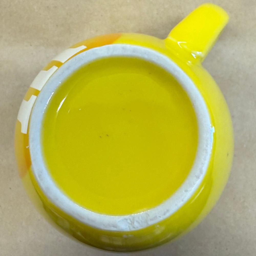 M&M's Yellow Text with Smiley Face Completely Nuts Mug