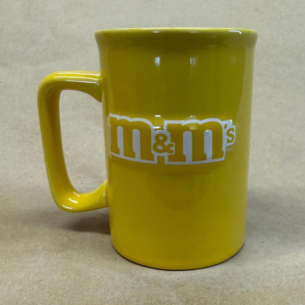 M&M's Peanut Yellow Embossed Mug-2012