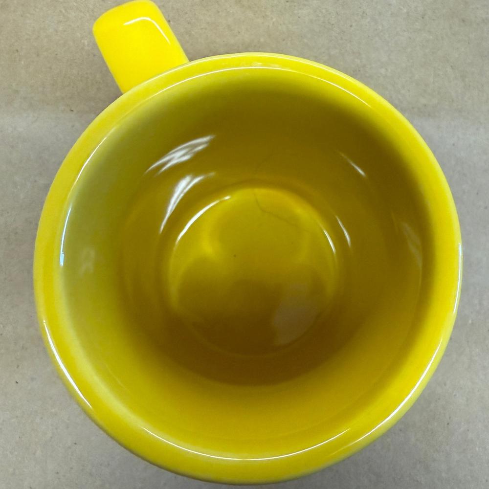 M&M's Peanut Yellow Embossed Mug-2012