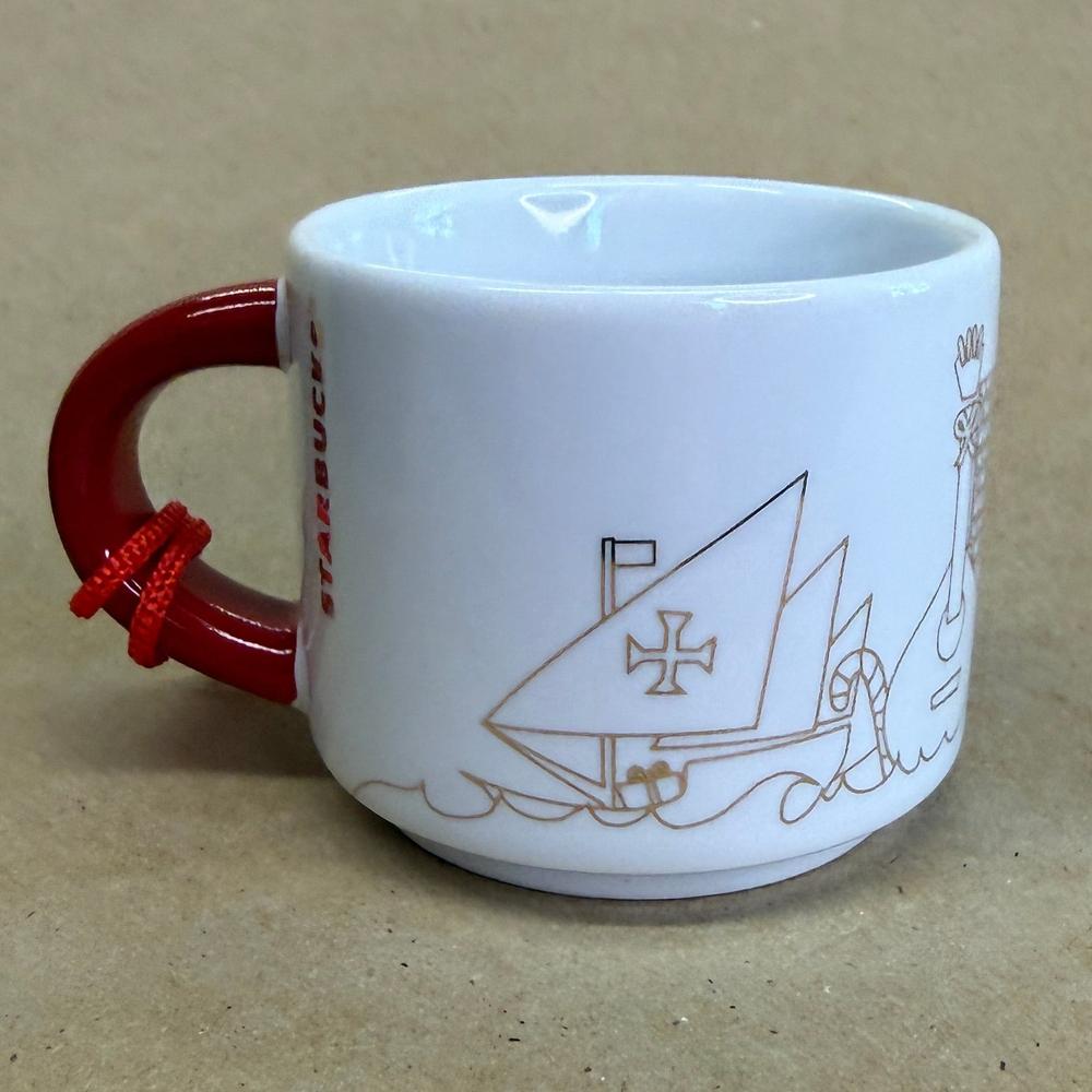 Starbucks You Are Here Portugal Christmas Ornament Mug NIB-2018