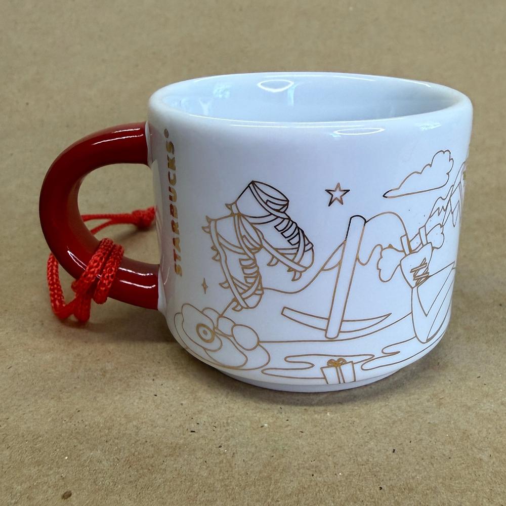Starbucks You Are Here Austria Christmas Ornament Mug NIB-2018