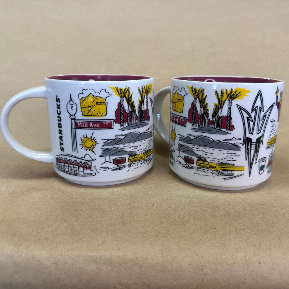 Starbucks Been There Arizona State University Mugs-Pair 2021