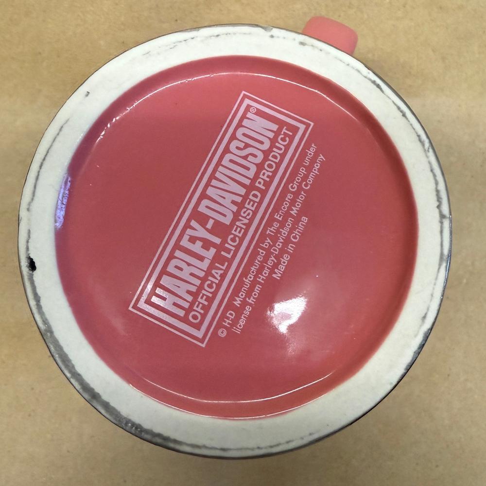 Harley Davidson Pink with Flames Mug