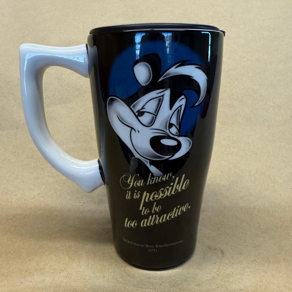 Looney Tunes Pepe Le Pew Tall Too Attractive Mug