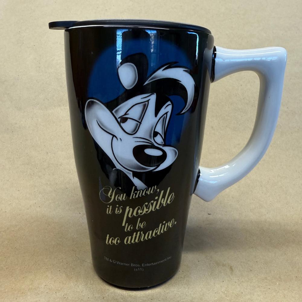 Looney Tunes Pepe Le Pew Tall Too Attractive Mug