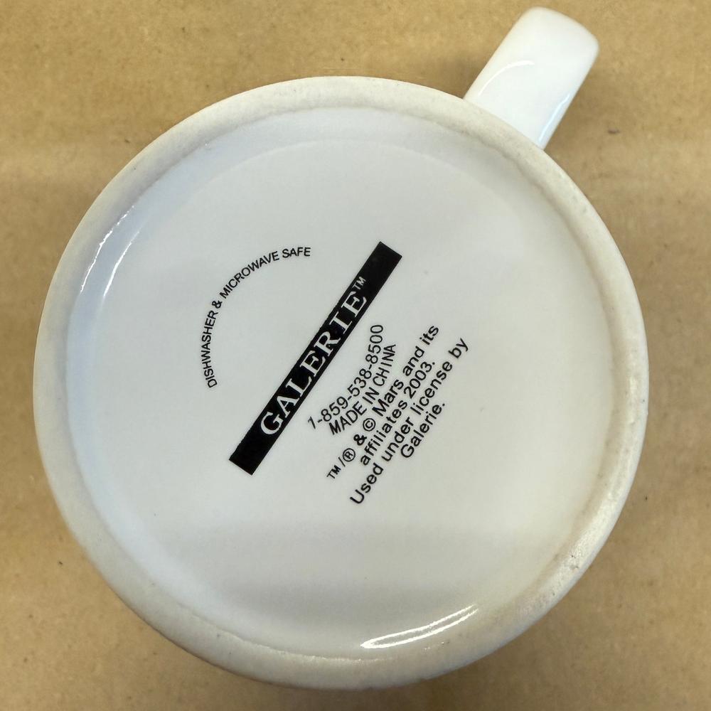 M&M's Blue and Green Fan Cheer Mug-2003