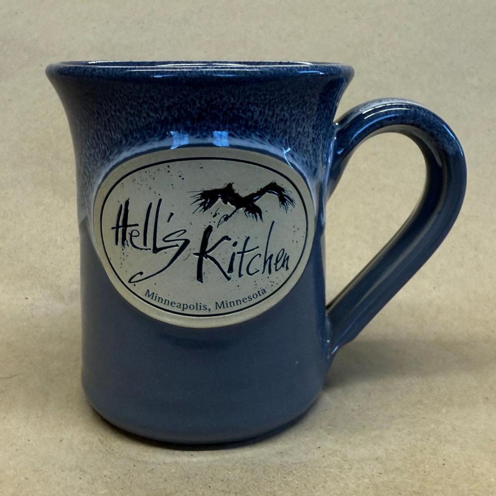 Deneen Pottery Hell's Kitchen Minneapolis, MN Blue Glaze Mug-2024