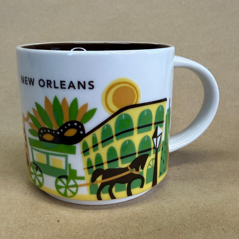 Starbucks You Are Here Series New Orleans Mug-2014