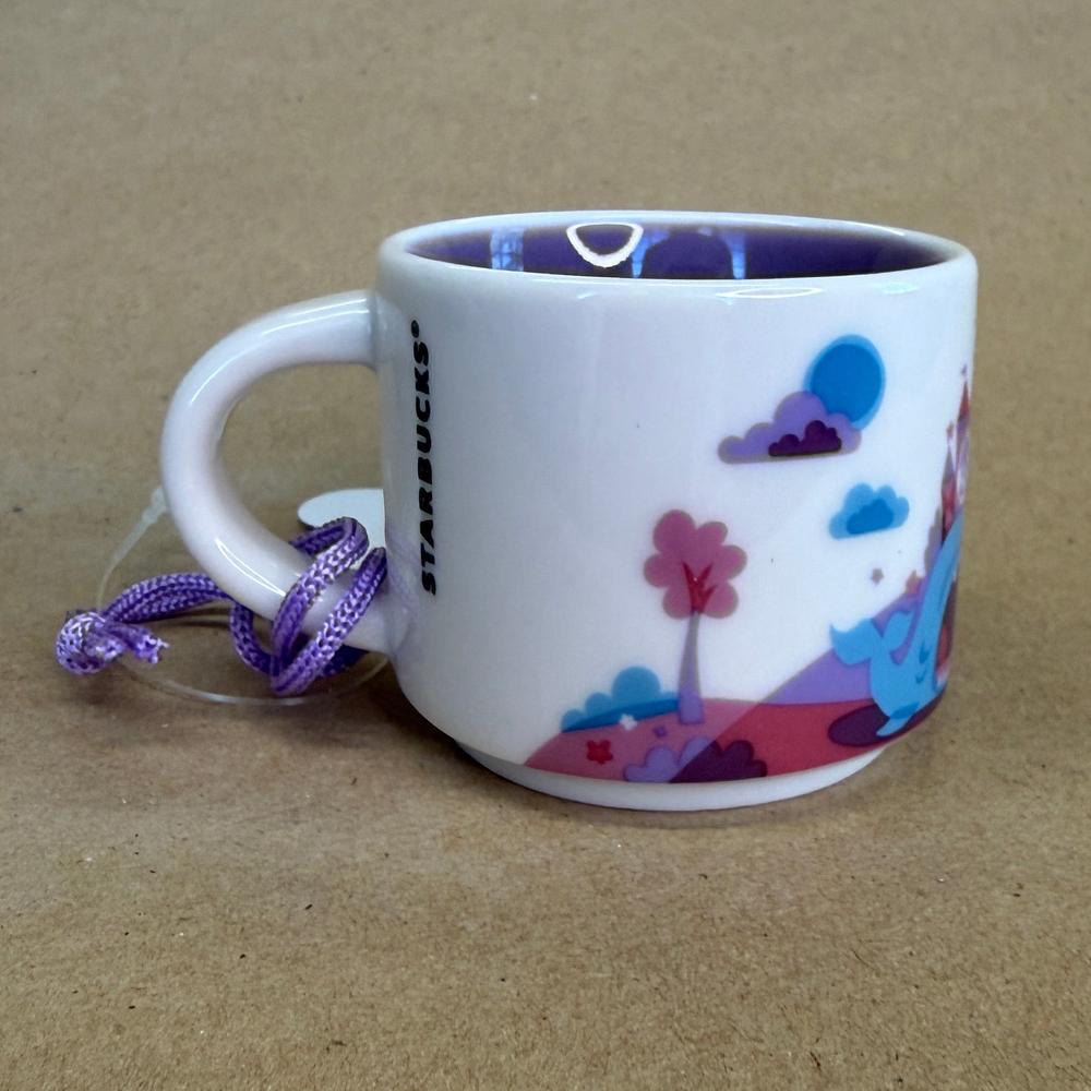 Starbucks You Are Here Disneyland Fantasyland Ornament Mug NIB