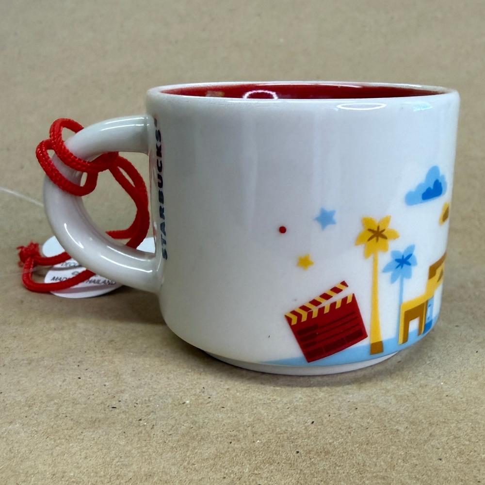 Starbucks You Are Here Disney Hollywood Studios Dragon Ornament Mug NIB