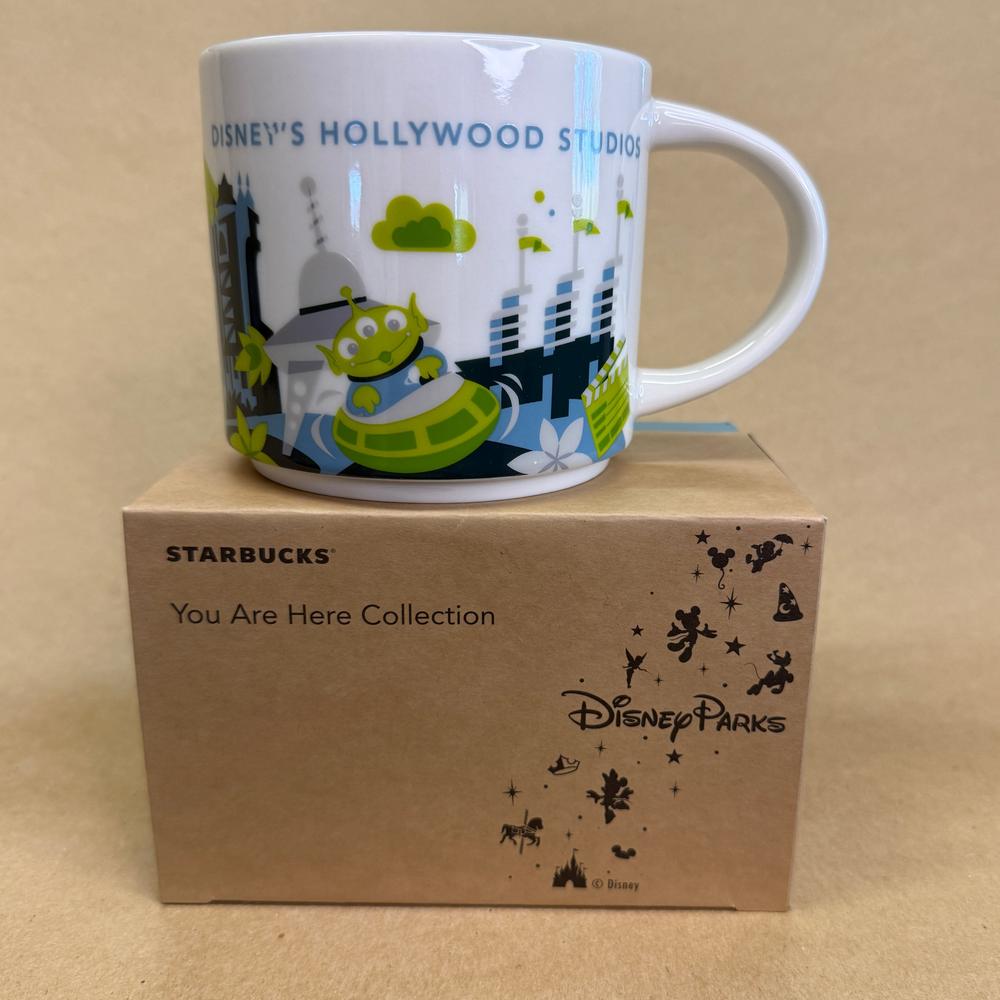 Starbucks You Are Here Series Disney Parks Hollywood Studios Alien v2 Mug NIB