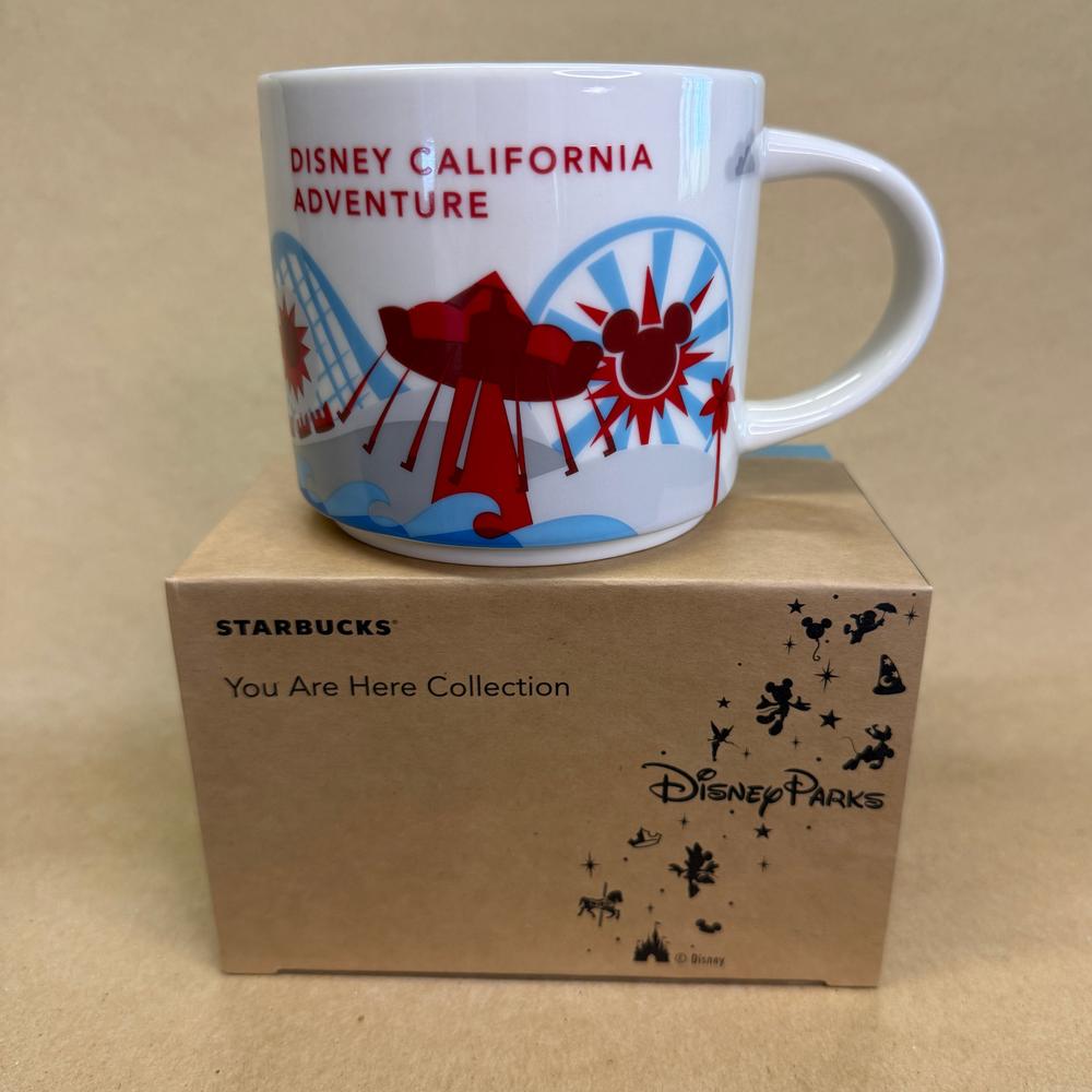 Starbucks You Are Here Disney California Adventure Paradise Pier Mug NIB