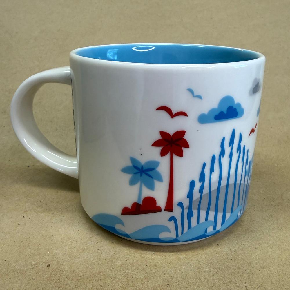 Starbucks You Are Here Disney California Adventure Paradise Pier Mug NIB
