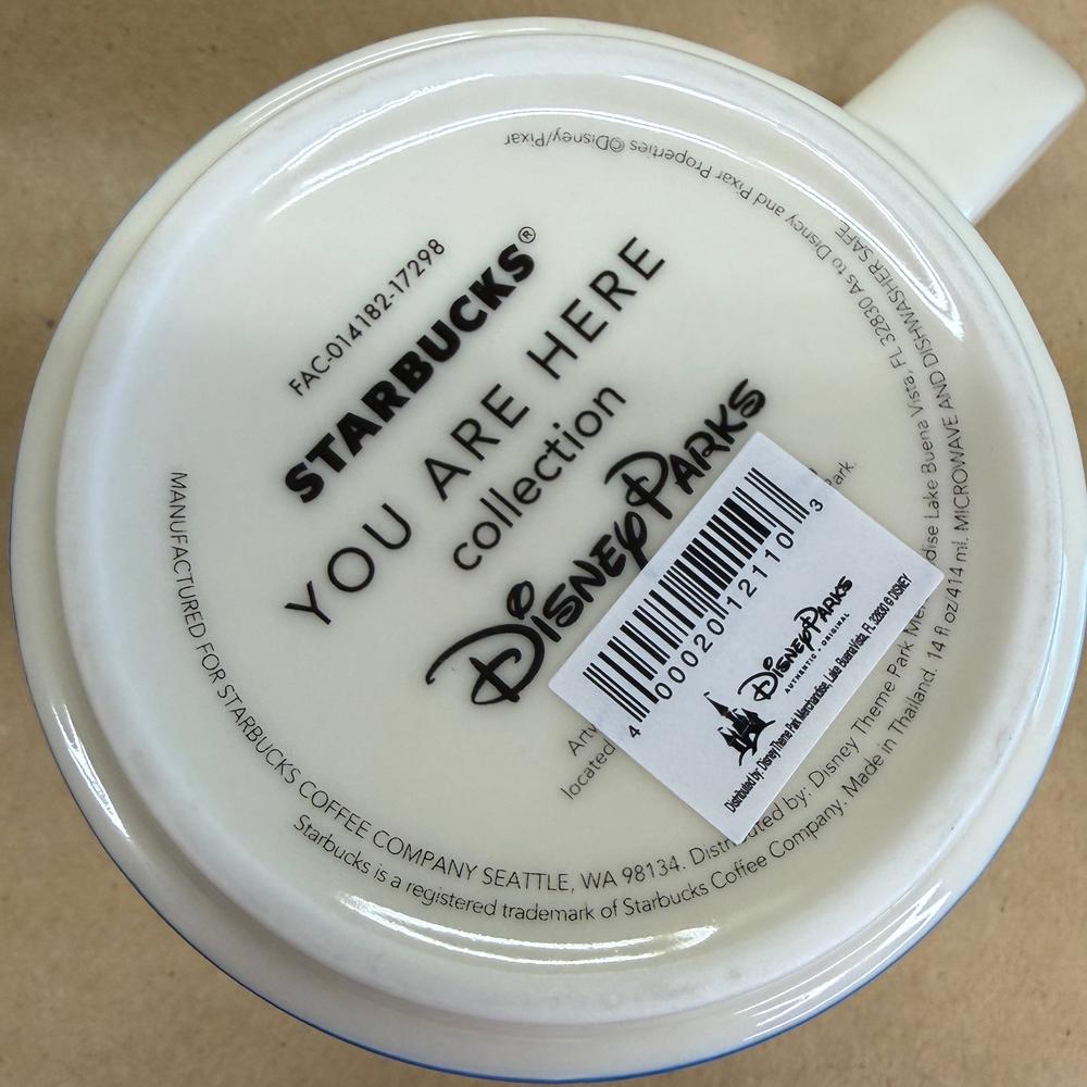 Starbucks You Are Here Disney California Adventure Paradise Pier Mug NIB