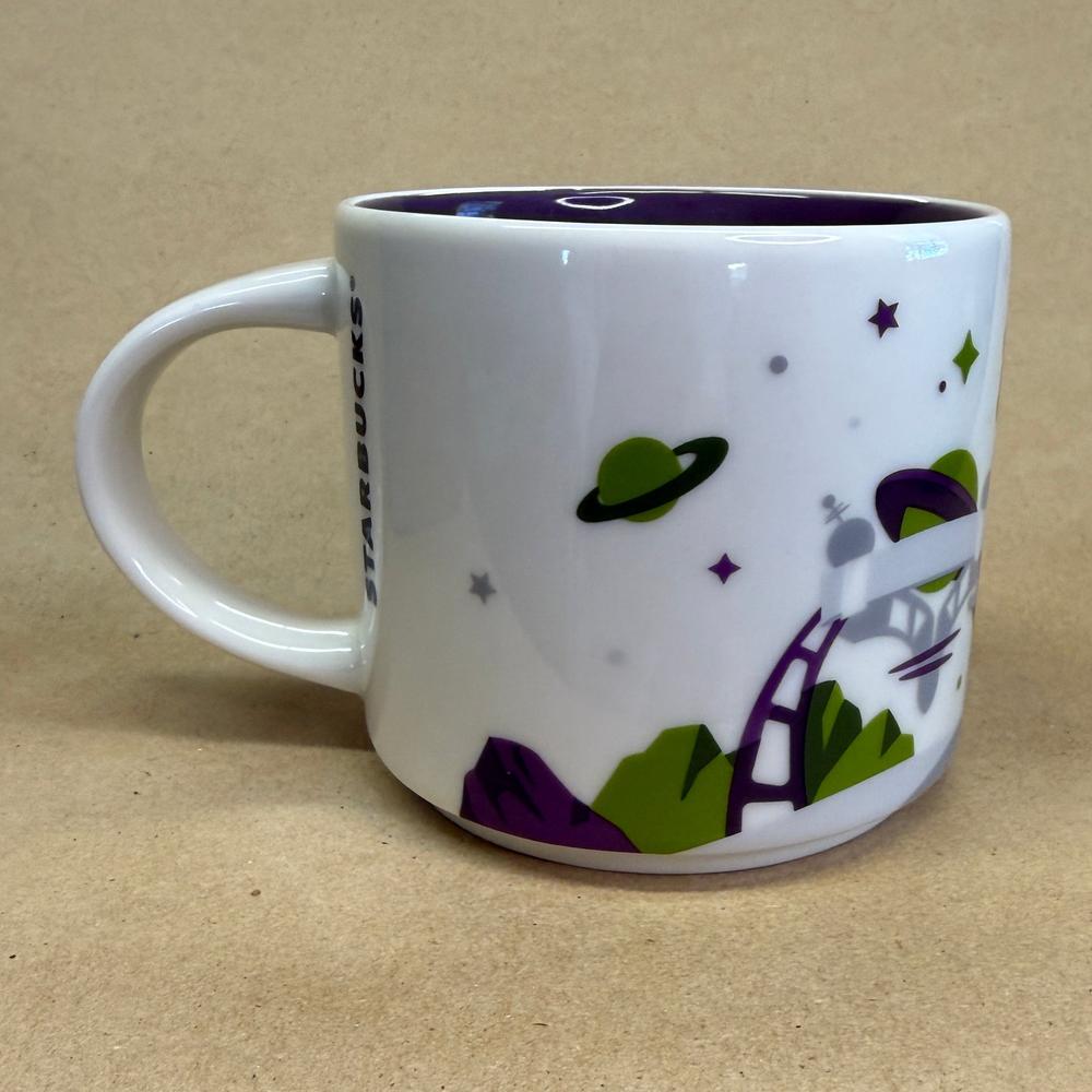 Starbucks You Are Here Disney Parks Magic Kingdom Tomorrowland Mug NIB