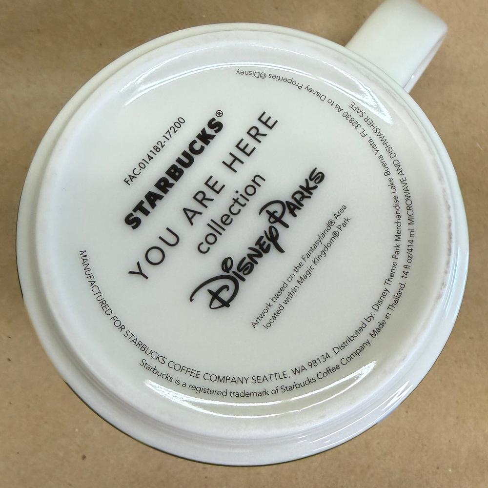 Starbucks You Are Here Series Disney Parks Magic Kingdom Hippo Mug NIB