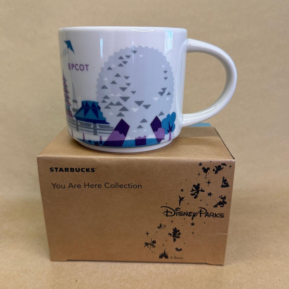 Starbucks You Are Here Series Disney Parks EPCOT Spaceship Earth Mug NIB