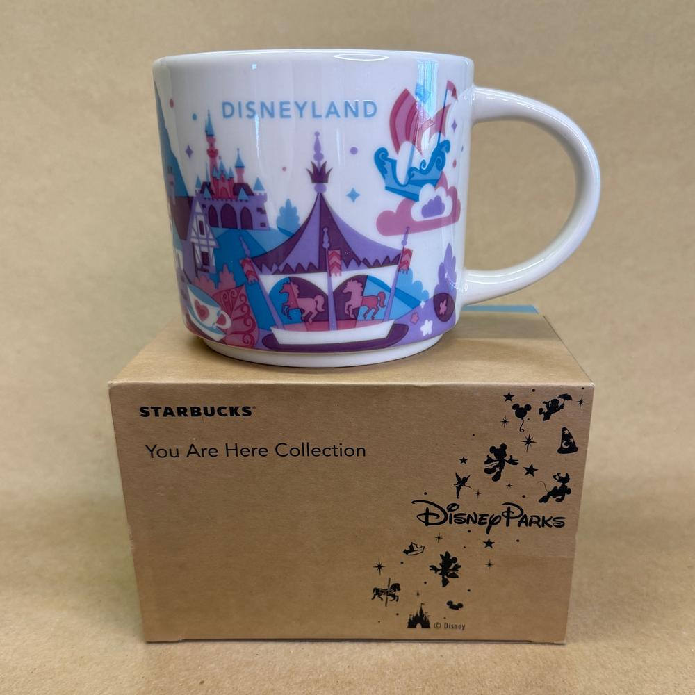 Starbucks You Are Here Disneyland Fantasyland Mug NIB v2