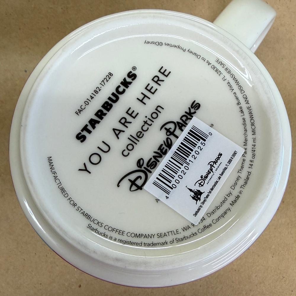 Starbucks You Are Here Disneyland Fantasyland Mug NIB v2