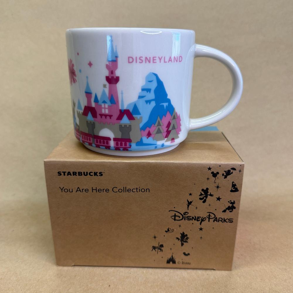 Starbucks You Are Here Disneyland Castle Mug NIB v1