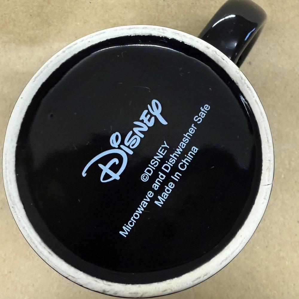Disney Mickey Mouse Black with Red Inside Mug