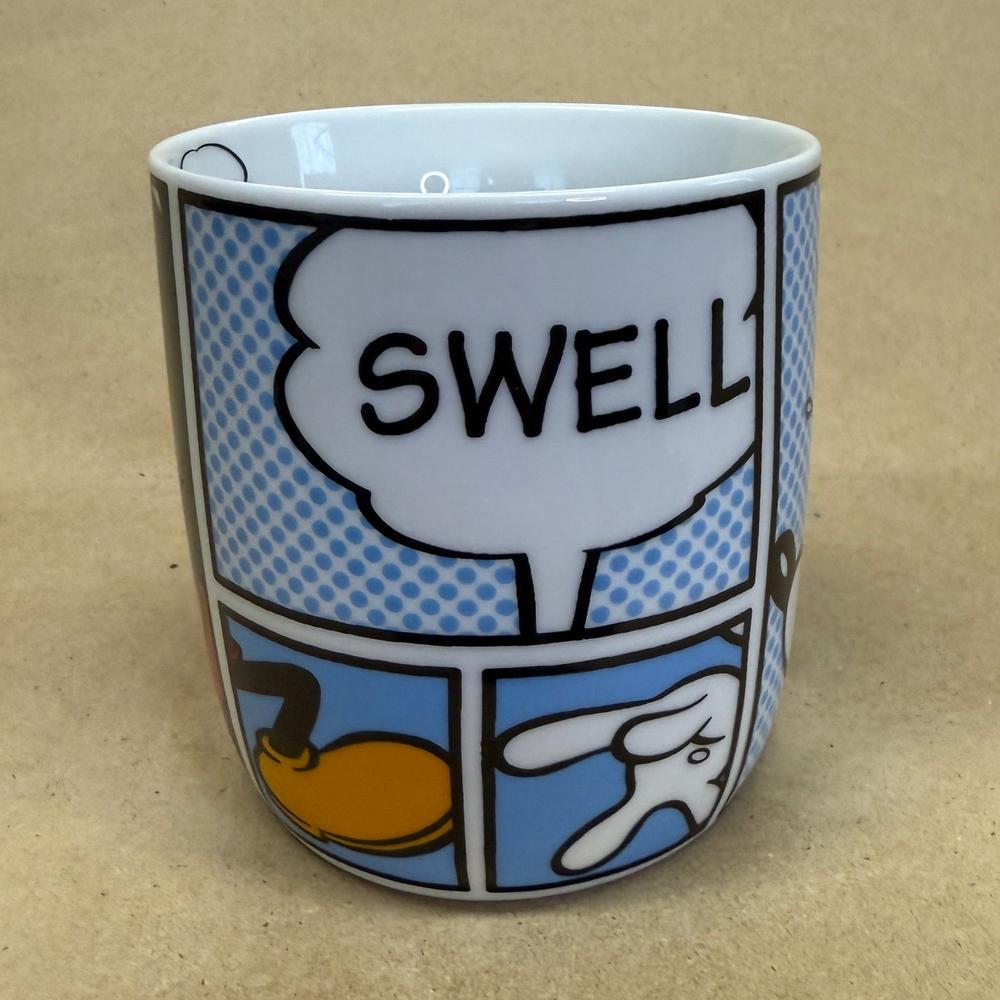 Disney Mickey Mouse "Swell" Comic Book Panel Mug