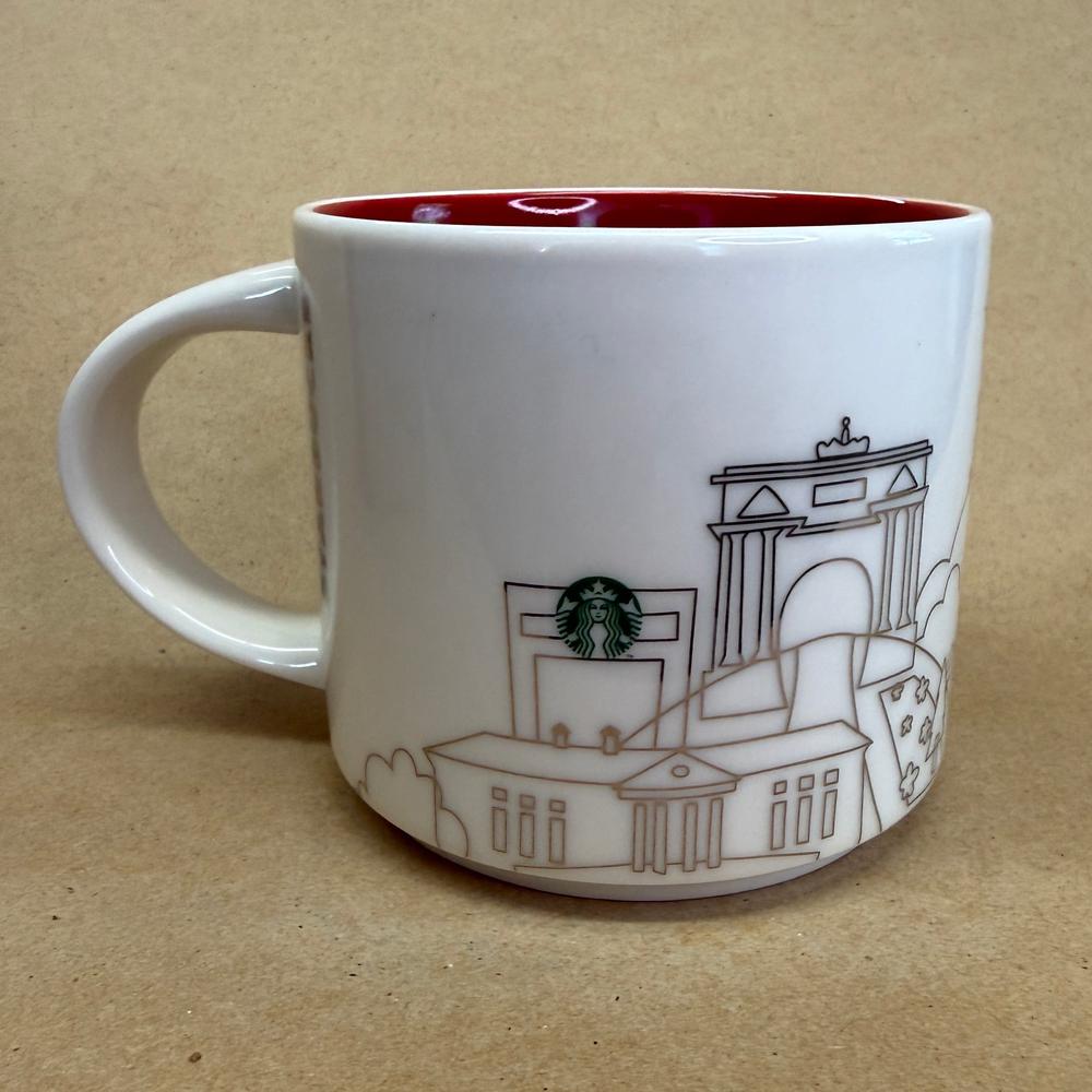 Starbucks You Are Here Series Moscow Gold Holiday Mug NIB-2017