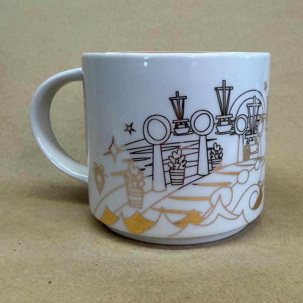 Starbucks You Are Here Series Manila Gold Holiday Mug NIB-2017