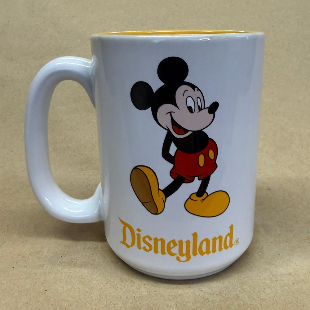 Disneyland White Mickey Mouse Mug