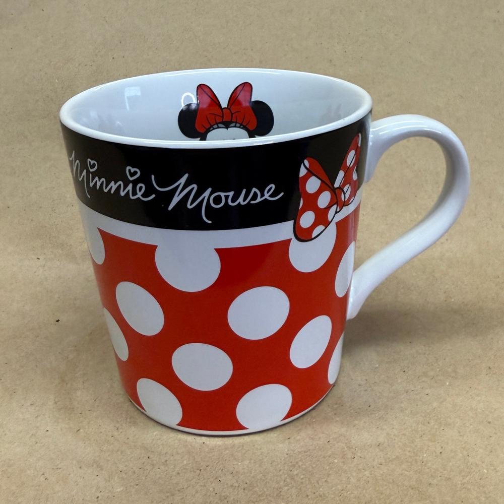Disney Minnie Mouse Polka Dot Bow Mug-2016